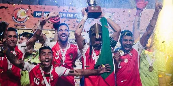 L’SC Braga, campió del Mundialet de Clubs de Futbol Platja