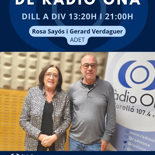 L'Entrevista del 19/10/2026 - Rosa Sayós i Gerard Verdaguer (ADET)