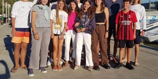 Bon inici de temporada de l’equip de windsurf del CM Altafulla al Campionat N2 Techno a Roses
