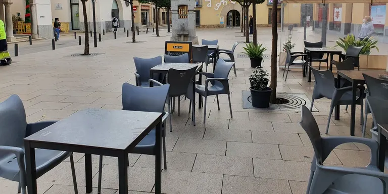 L'Ajuntament de Pineda aplicarà el retorn del 75% de la taxa d'ocupació de les terrasses de la via pública