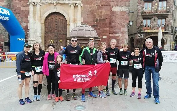 Foto: Atletes d'Altafulla