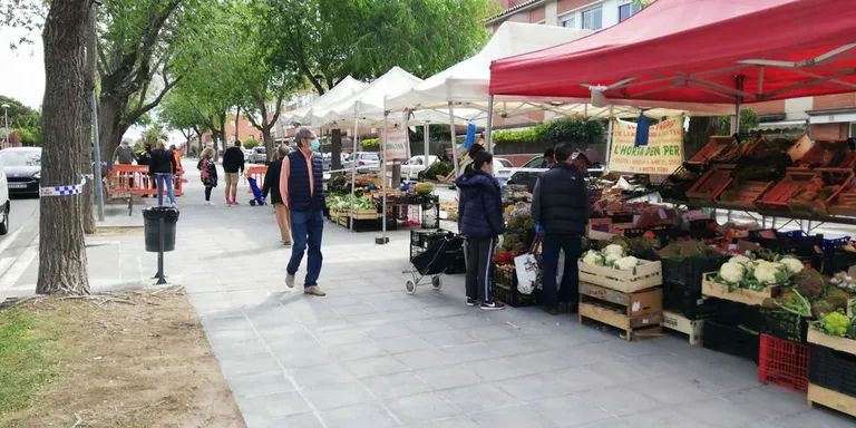 Aquesta setmana el mercat ambulant es fa aquest dimarts 23 de juny