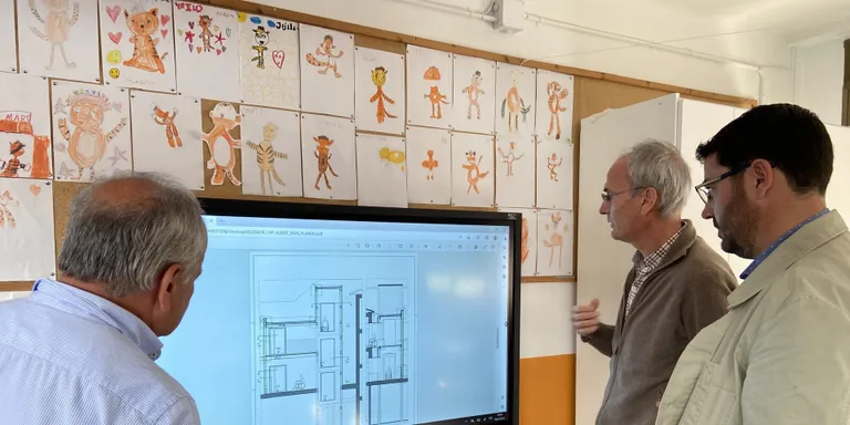 L'Escola Albert Vives comptarà amb un ascensor adaptat el curs vinent