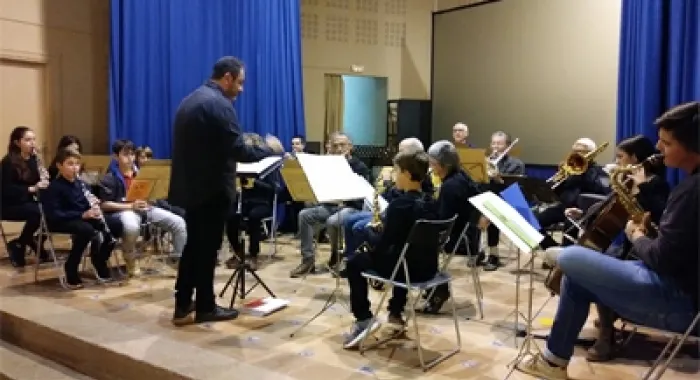 L'Escola de Música ha actuat altres vegades a la Sala Arnau el Calisay (foto: Escola de Música)