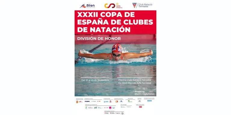 Terrassa acull la Copa d’Espanya de Clubs de Natació Divisió d’Honor