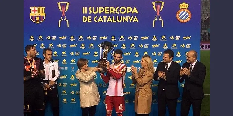El RCD Espanyol es proclama campió de la SuperCopa de Catalunya al Nou Estadi de Tarragona