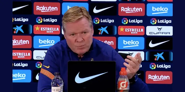 Ronald Koeman: "No podem fallar"