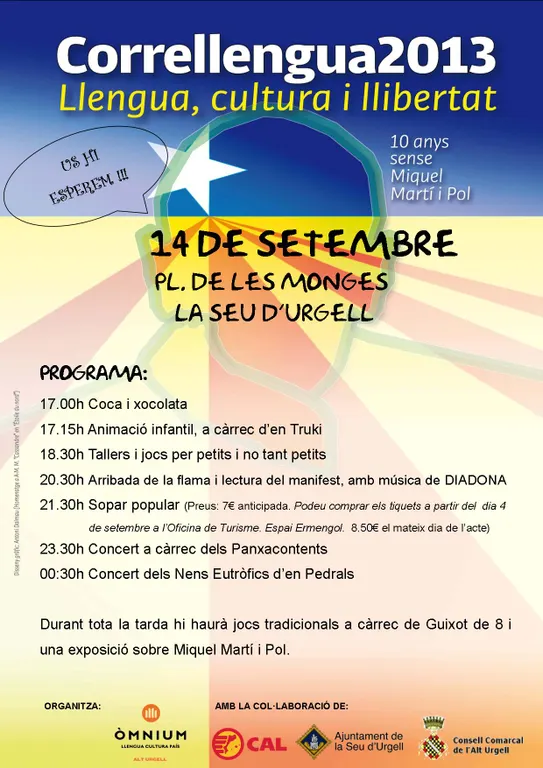 Nova edició del Correllengua a la Seu d'Urgell