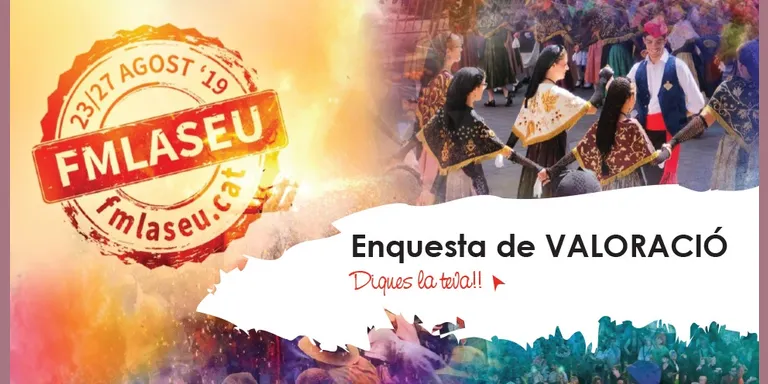 Es posa en marxa una enquesta en línia per valorar la Festa Major 2019 de la Seu d’Urgell
