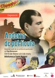 La Biblioteca Sant Agustí de la Seu acull l'exposició de cartells 'Andorra de pel·lícula'