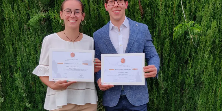 Dos morellencs, entre els Premis Extraordinaris amb millor expedient de la URV