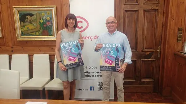 Valls es prepara per la Fira de Rebaixes al Carrer