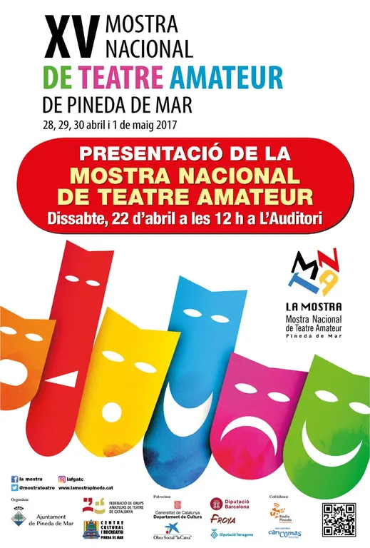 Es presenta a Pineda la Mostra Nacional de Teatre Amateur de Catalunya
