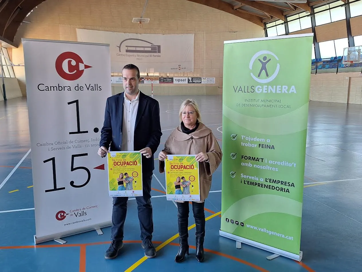 Neix la 1a Fira de l’Ocupació de Valls i l’Alt Camp