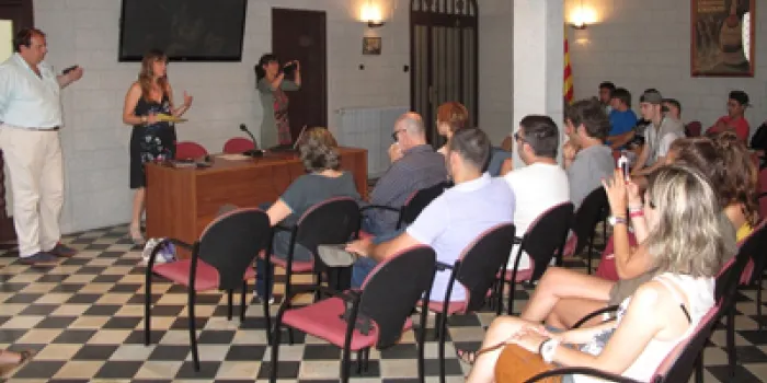 Cloenda del dos cursos que s’ofereixen a Arenys de Mar dins el Pla de Transició al treball