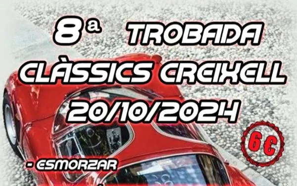 Creixell organitza aquest diumenge la VIII Trobada de Vehicles Clàssics