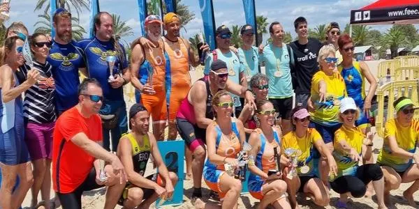Creixell acull amb èxit l’inici de la 2a Copa Catalana de Marxa Aquàtica amb una quarantena de participants
