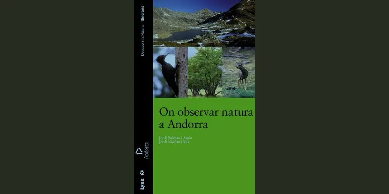 Jordi Dalmau i Jordi Nicolau presenten el llibre 'On observar natura a Andorra'