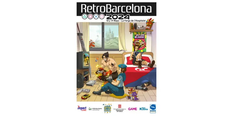 Els 30 anys de la consola PlayStation, protagonistes de la 9a edició de Retrobarcelona