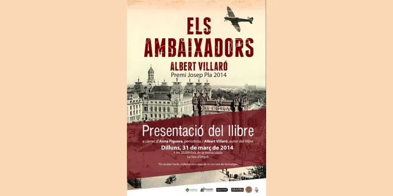 Albert Villaró presenta 'Els ambaixadors' a la Seu