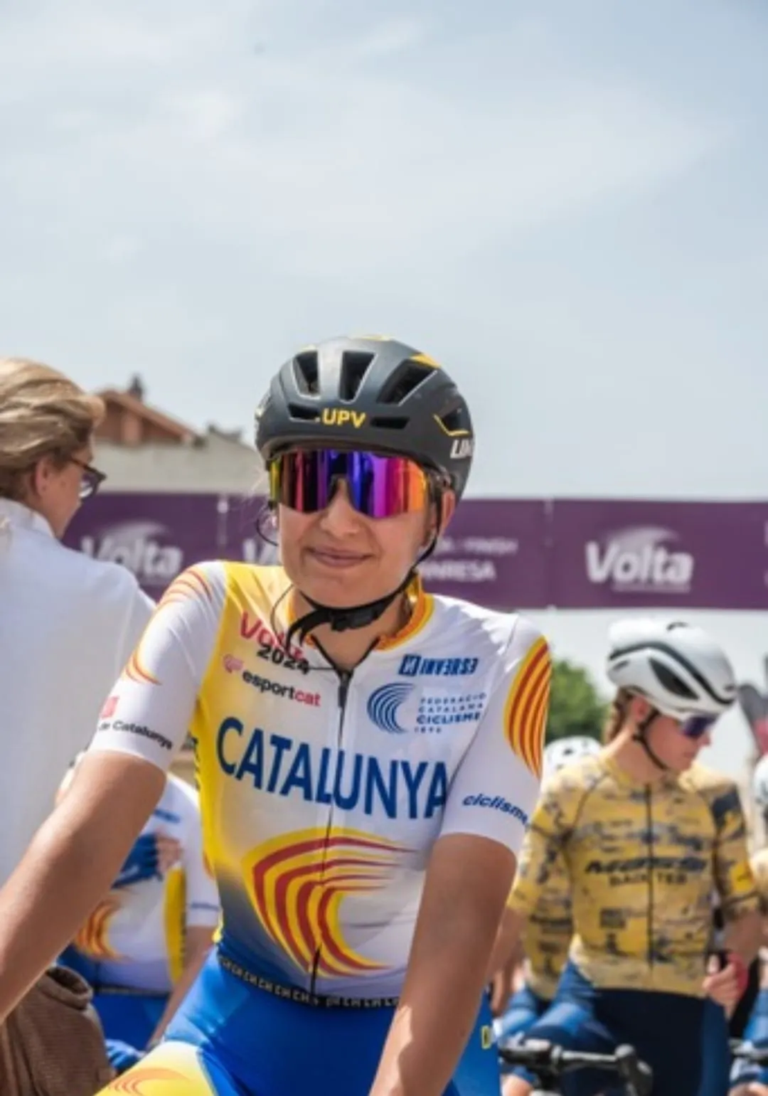 La ciclista calderina Andrea Soldevila completa la primera Volta a Catalunya femenina