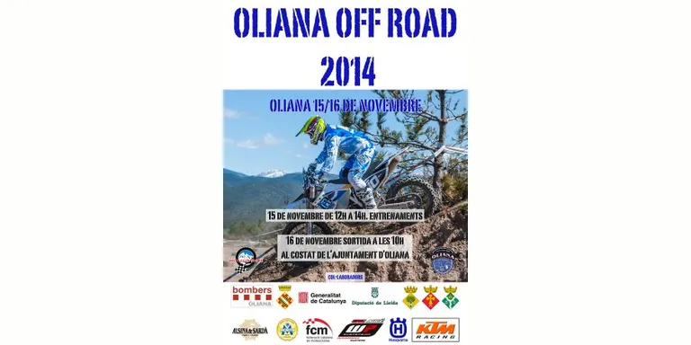 Obertes les inscripcions a la 3a Oliana Off Road