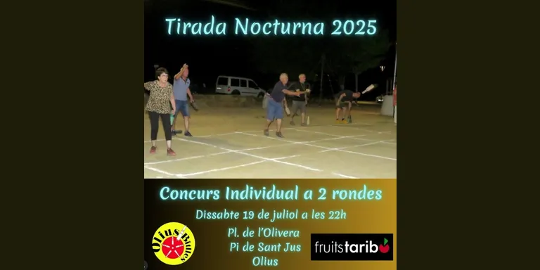 L'Olius Bitlles disputa aquest dissabte la tradicional Tirada Nocturna
