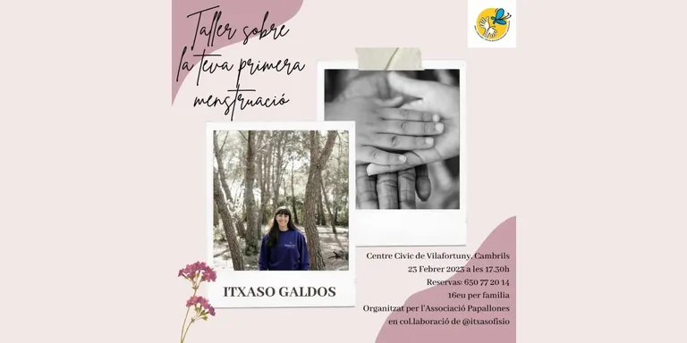 La fisioterapeuta Itxaso Galdós impartirà un taller al Centre Cívic de Vilafortuny sobre la menstruació de les dones