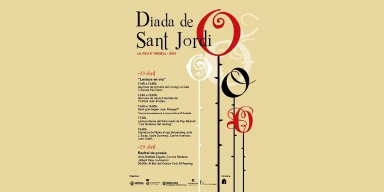 La Seu celebra la Diada de Sant Jordi amb lectures en viu i signatura de llibres