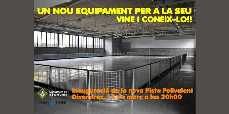 La Seu inaugura la pista polivalent municipal