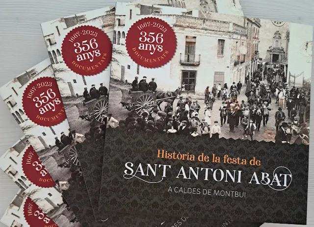 Thermalia publica el catàleg de l’exposició sobre la història de Sant Antoni, amb informació ampliada i dades inèdites