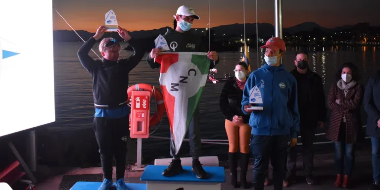 Iker Múgica i Joan Fargas pugen al pòdium de la regata Territori Mestral N2 Optimist