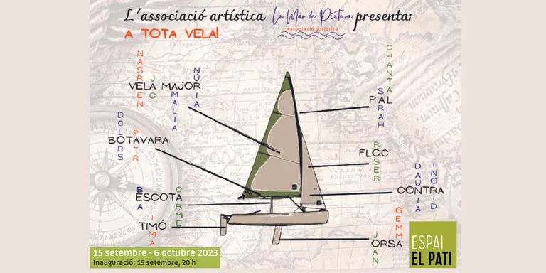 L’exposició “A tota vela” s’inaugura aquest vespre al Centre Cultural de Cambrils