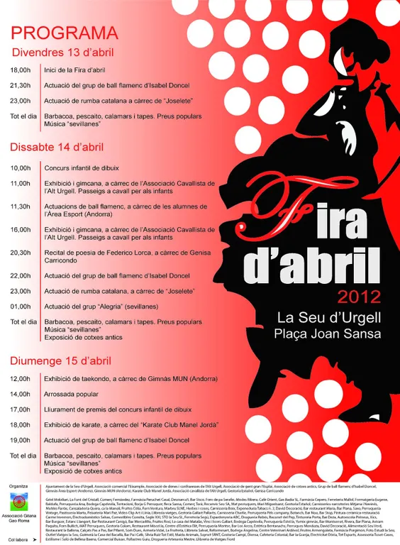 La Seu celebra divendres i dissabte la Fira d'Abril