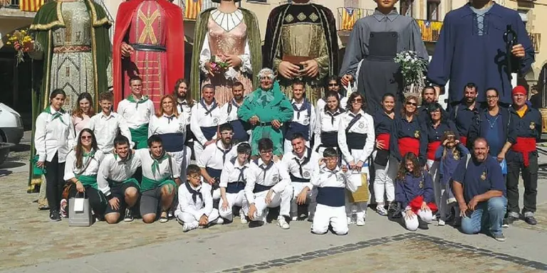 El Grup de Geganters i Grallers d'Oliana obté el segon premi del Concurs Nacional de Ball de Gegants