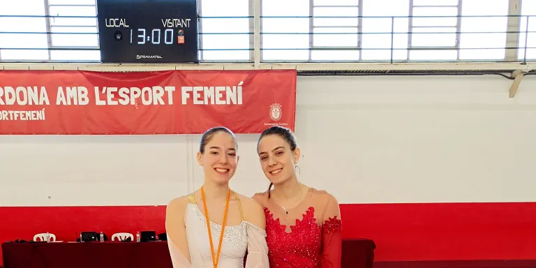 Ares i Núria Navarro, del Solsona Patí Club, pugen al podi als Opens World Skate a Cardona