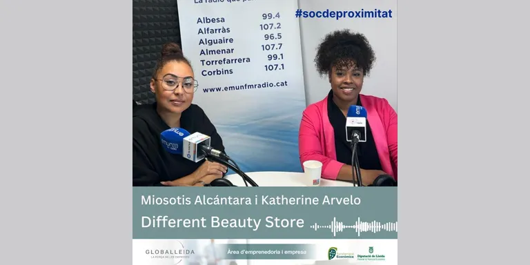 #socdeproximitat amb Miosotis Alcántara i Katherine Arvelo de Different Beauty Store