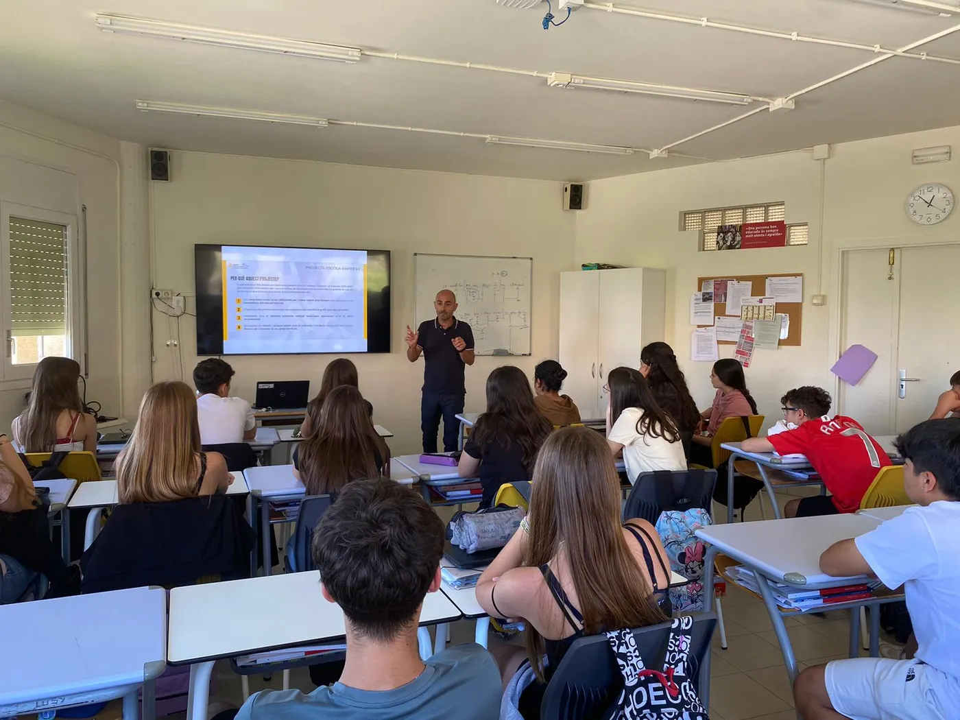 L'empresariat del Solsonès i Cardona busca captar talent local als instituts de la zona a través de visites, xerrades i propostes de temes de treballs de recerca