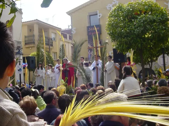 Benedicció de palmes i palmons aquest Diumenge de Rams a Pineda i Poblenou