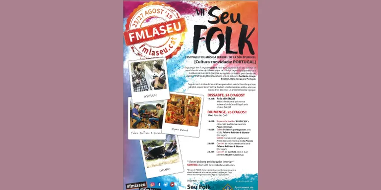 El festival SeuFolk arriba enguany a la setena edició