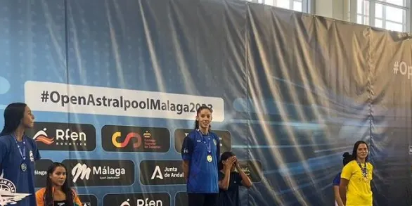Xènia Torrejón i Clàudia Muñoz, del CN Caldes, sumen cadascuna la segona medalla d’or als Campionats d’Espanya