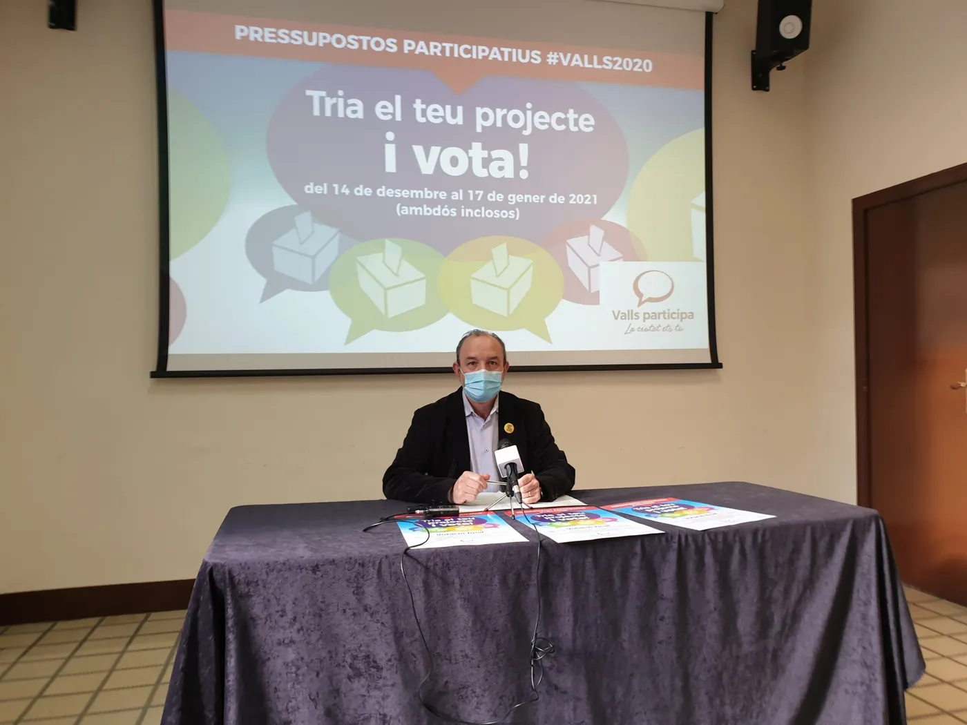 Els pressupostos participatius s’escolliran entre el 14 de desembre i el 17 de gener