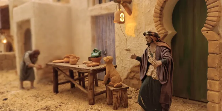 Darrers dies per visitar el pessebre monumental de Santa Maria de Pineda