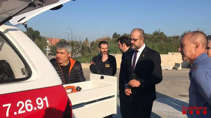 El parc de Bombers de Solsona és un dels beneficiaris de la renovació de la flota de vehicles