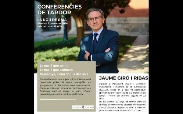 Foto: Ajuntament de La Nou de Gaià