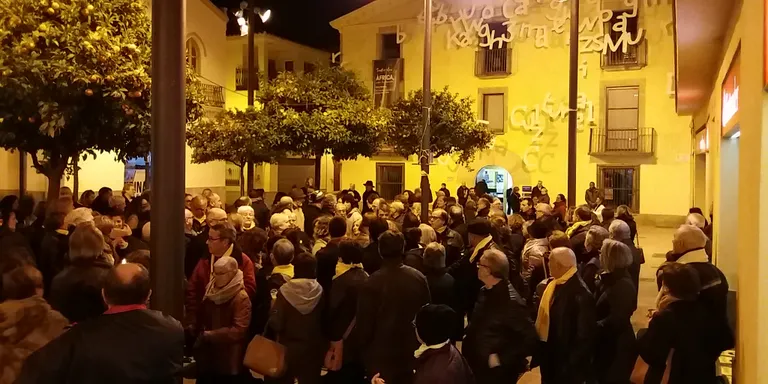 Acte per demanar l'alliberament dels 'Jordis', d'Oriol Junqueras i de Joaquim Forn