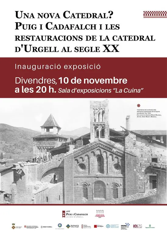 Exposició a la Seu sobre Puig i Cadafalch i les restauracions de la Catedral d’Urgell al segle XX