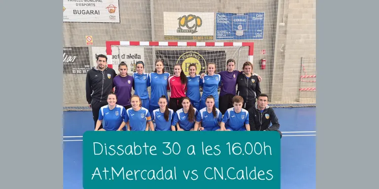 El femení de futbol sala del CN Caldes torna a la competició per visitar a les cueres de lliga