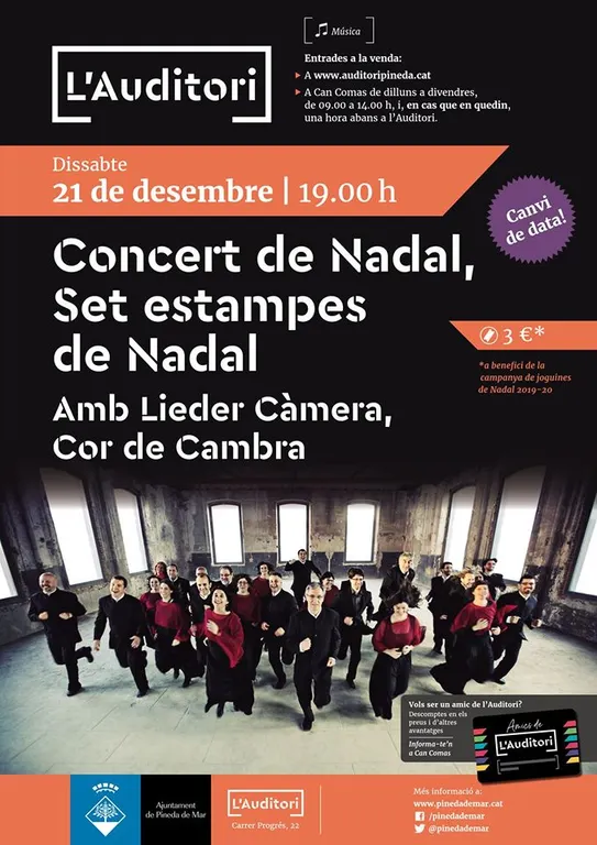 Concert de Nadal: 'Set estampes de Nadal' a l'Auditori