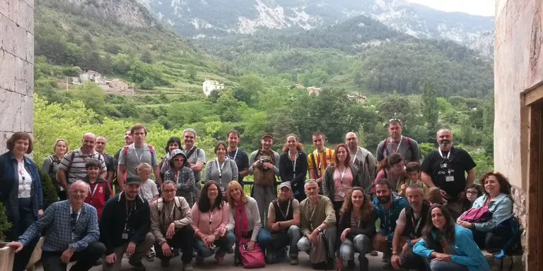 Una quarantena d'igers participen en l'Instawalk a la Muntanya d'Alinyà